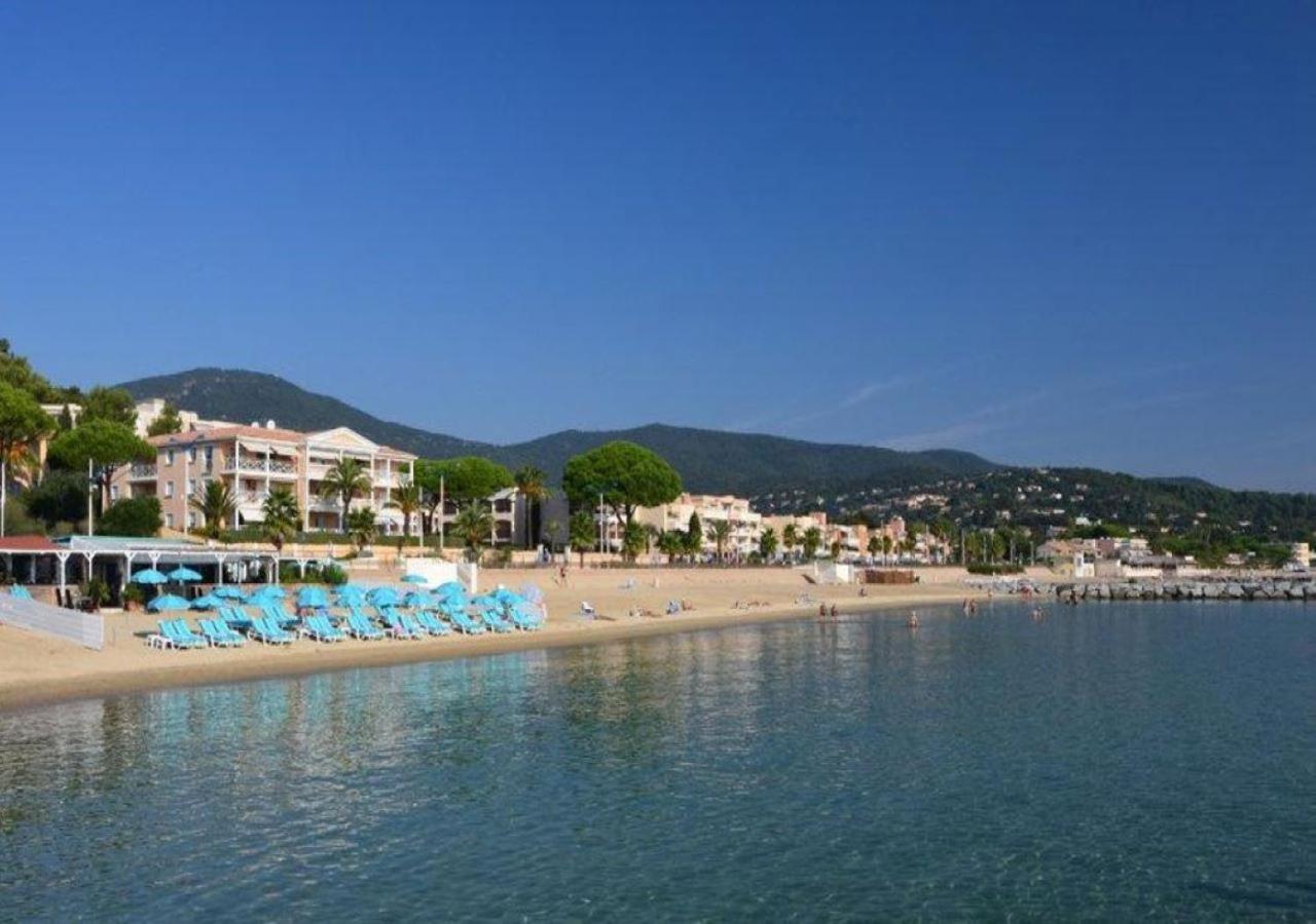 Studio 207-Front De Mer Parking Prive Cavalaire-sur-Mer Bagian luar foto